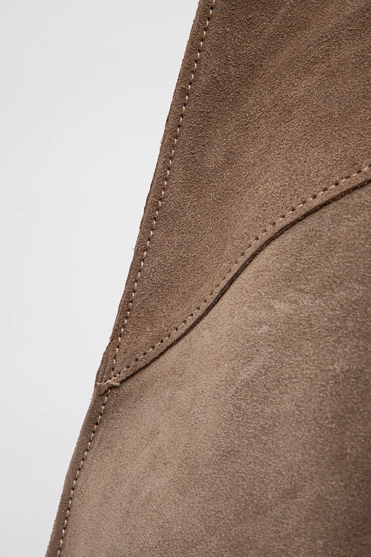 Semišová kabelka Answear.LAB béžová MBP0070H03.ios