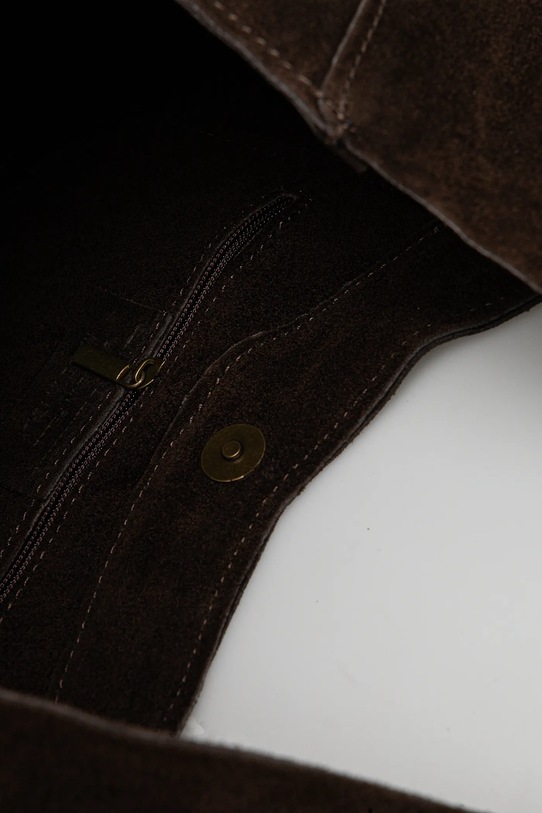 geanta de mana din piele intoarsa MBP0070H03.ios maro