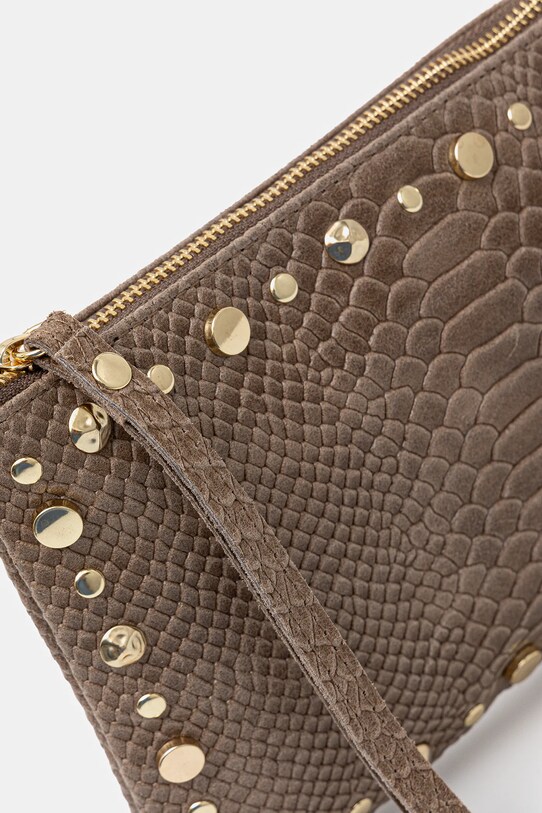 Accesorii Answear Lab poseta de piele 1201.hjk maro