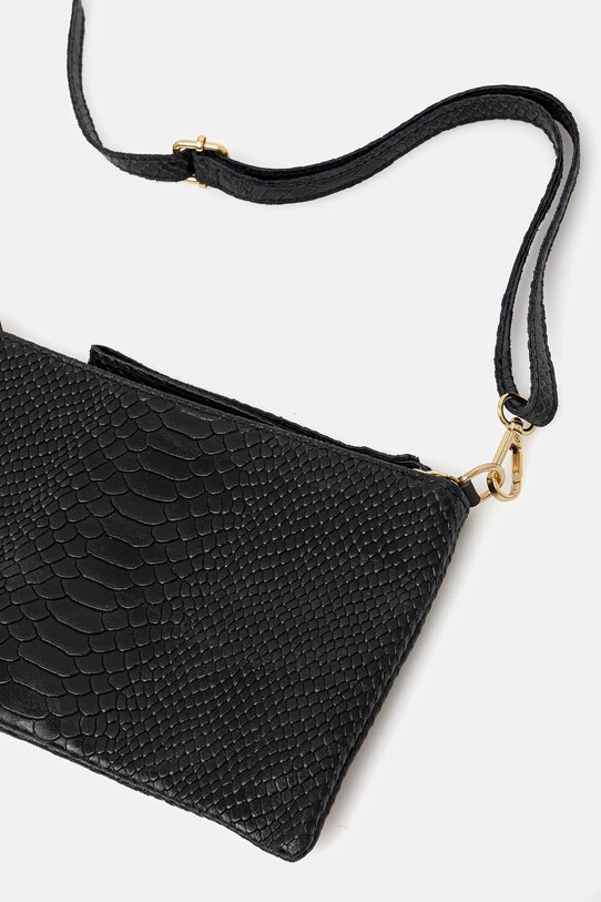Accesorii Answear Lab poseta de piele 1201.hjk negru