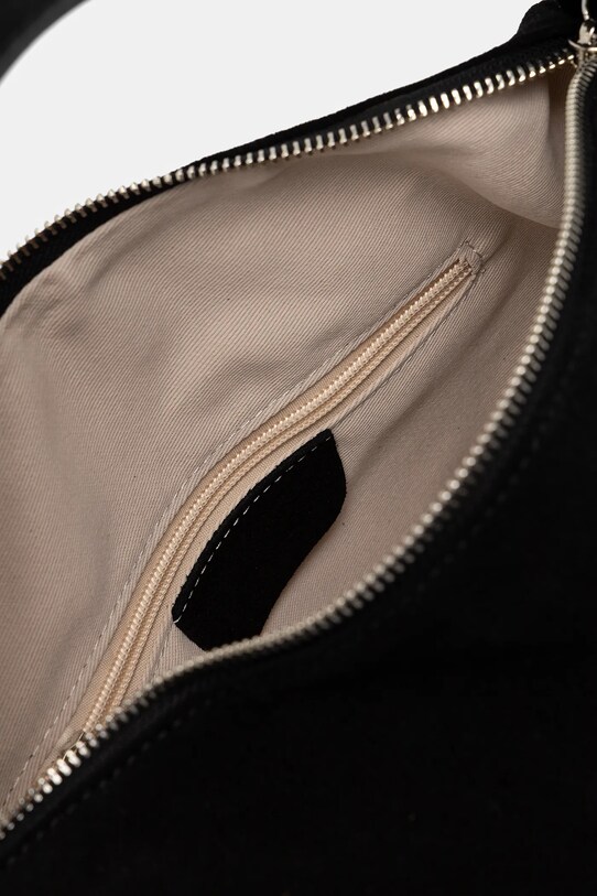 Τσάντα σουέτ Answear.LAB 13400.CMS μαύρο