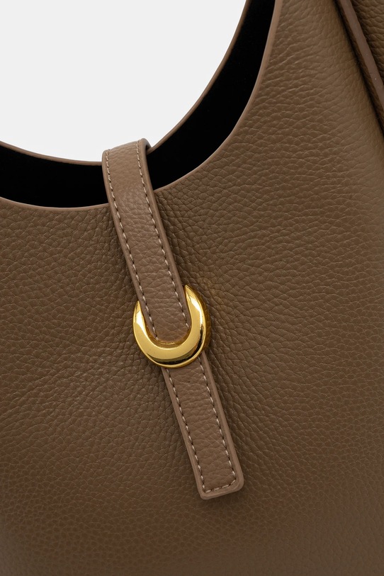 Кожена чанта Answear.LAB кафяв 1347.CMS