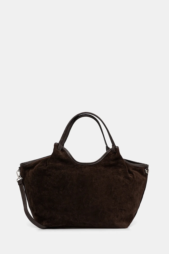 Замшева сумочка Answear.LAB замша коричневий MBP074SG3.ios