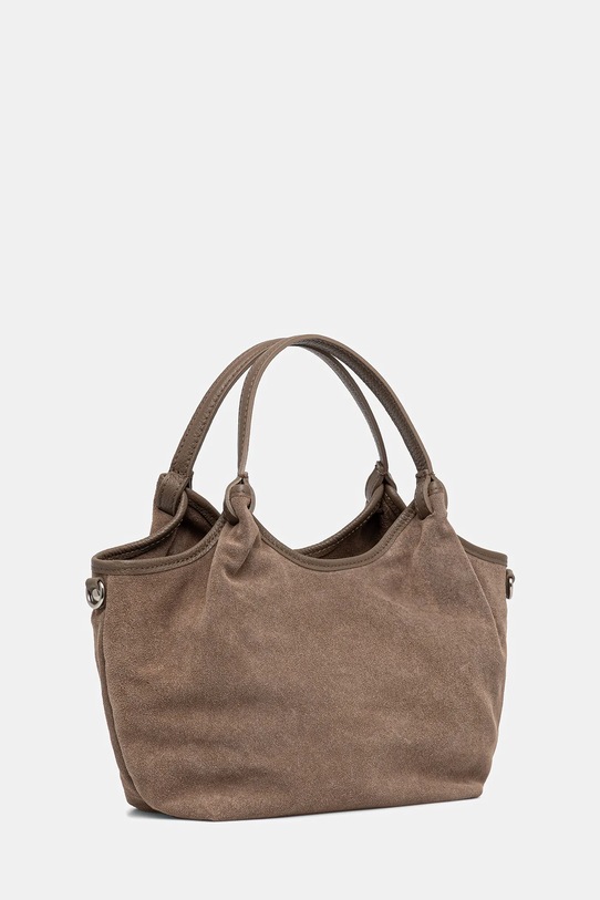 Answear.LAB torebka zamszowa MBP075SG1.ios brązowy WW25