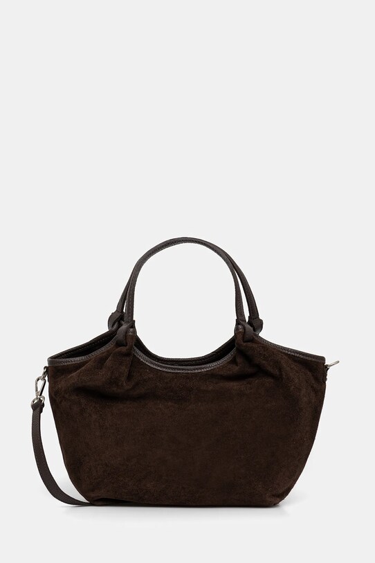 Answear.LAB borsa in pelle scamosciata pelle scamosciata marrone MBP075SG1.ios