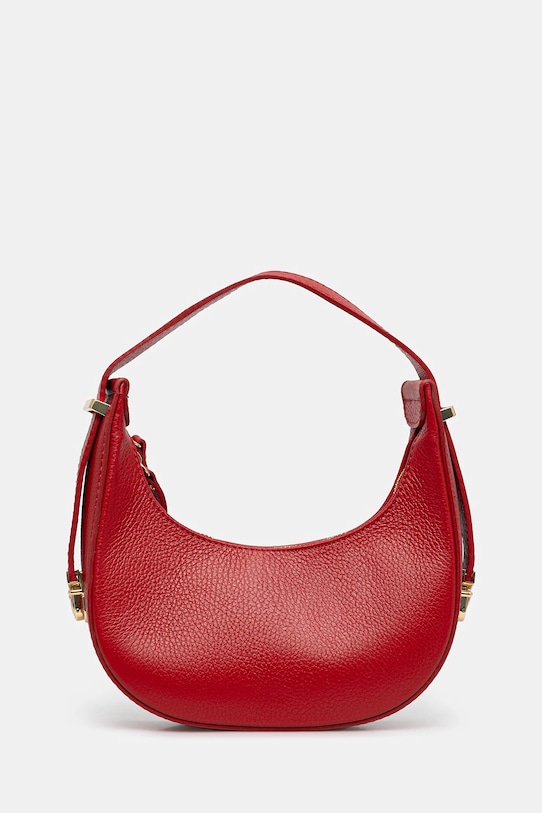 Kožená kabelka Answear.LAB usňová koža červená MBP0064H01.ios