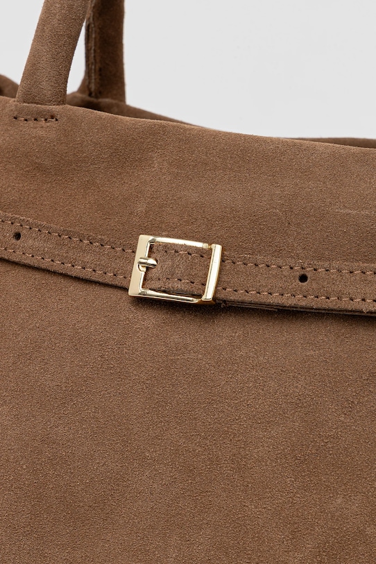 Semišová kabelka Answear.LAB béžová 2703.3