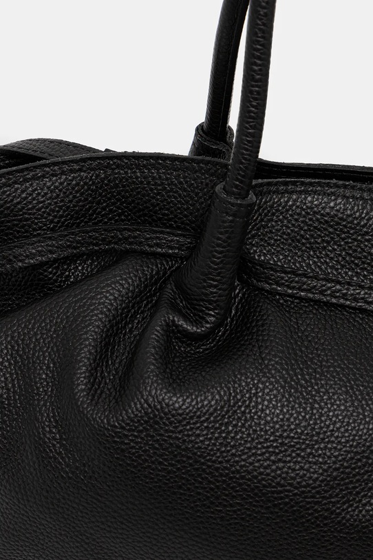 Kožená kabelka Answear.LAB čierna 1250.hak