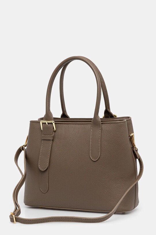 Akcesoria Answear.LAB torebka skórzana 1030.iak beżowy