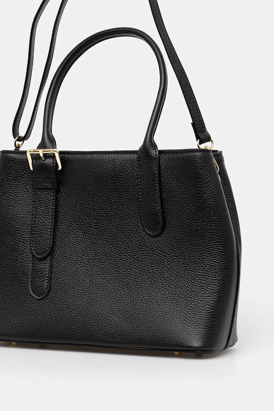 Akcesoria Answear.LAB torebka skórzana 1030.iak czarny