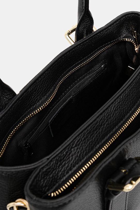 Answear.LAB torebka skórzana 1030.iak czarny