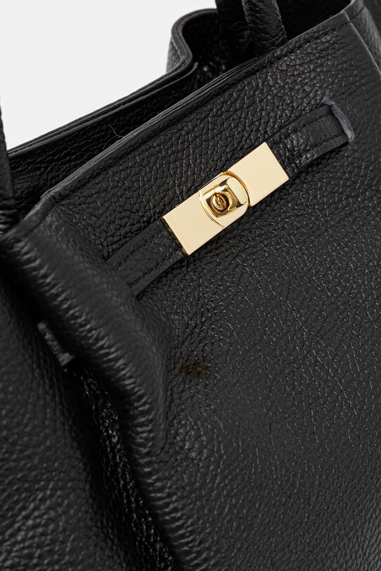 Kožená kabelka Answear.LAB čierna 1088.iak