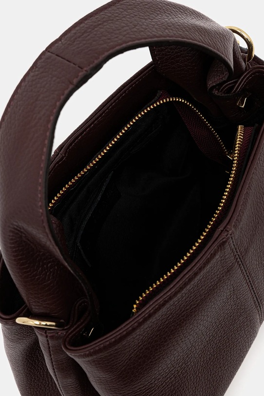 Answear Lab torebka skórzana 1089.iak bordowy