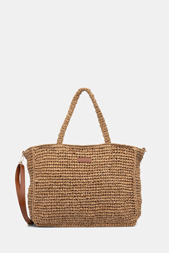 Пляжний кошик Answear.LAB вміщує А4 коричневий FB43003.hjk