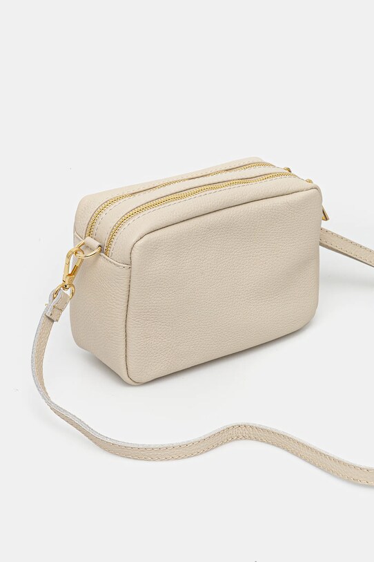 Accesorii Answear Lab poseta de piele m.0497.hjk bej