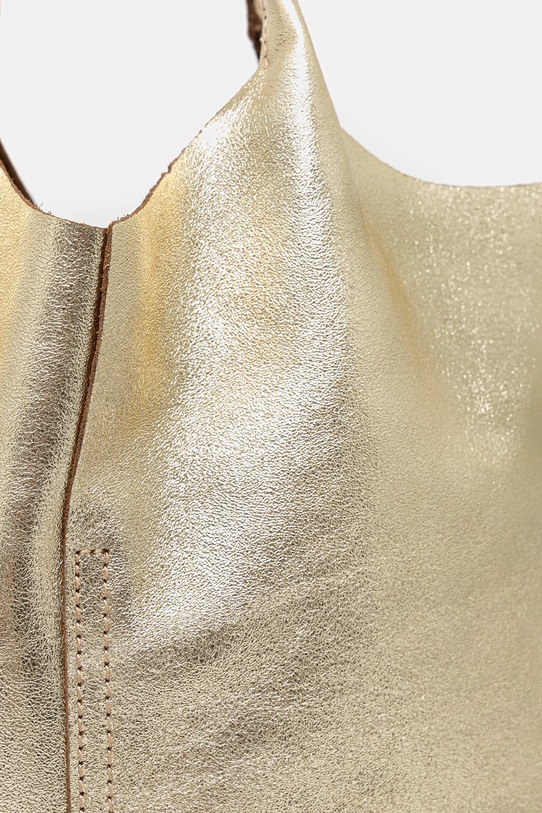 Шкіряна сумочка Answear.LAB золотий 916.hjk