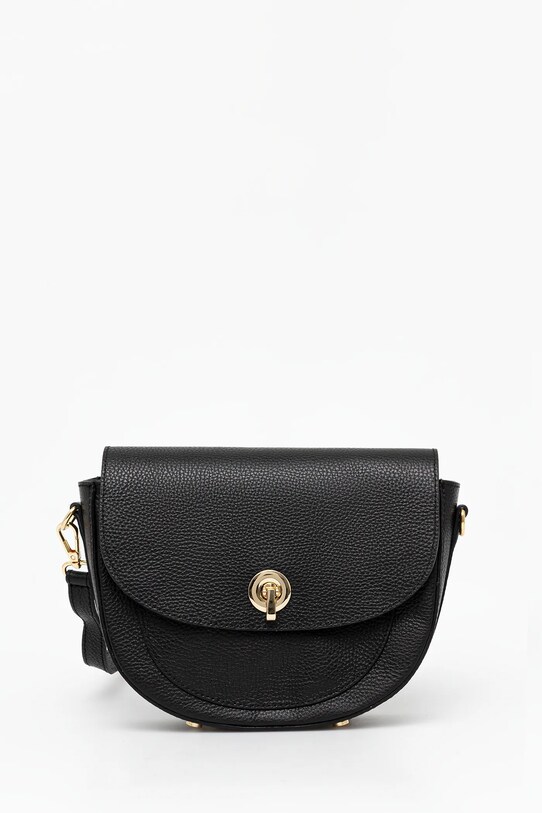 Answear Lab poseta de piele uni negru 1085.iak