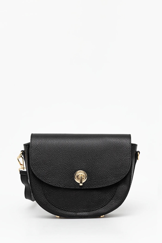 Answear.LAB borsa a mano in pelle pelle fiore nero 1085.iak