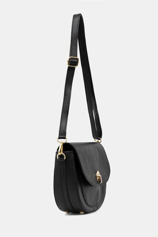 Answear Lab poseta de piele 1085.iak negru WW25