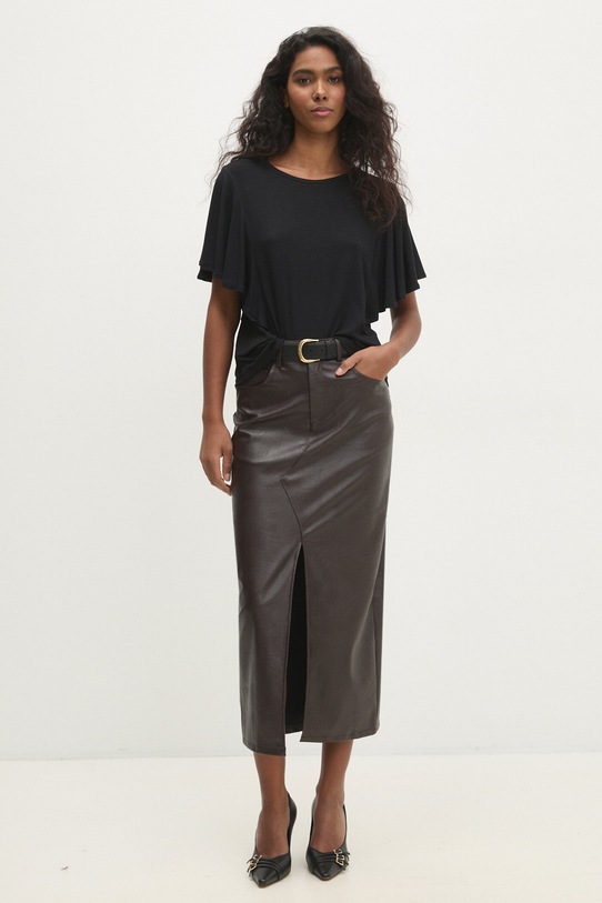 Answear Lab tricou din bumbac 1475.tms negru WW25