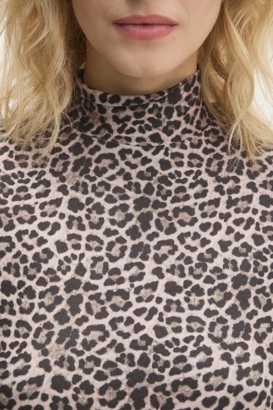 Answear.LAB t-shirt 22153.tms brązowy