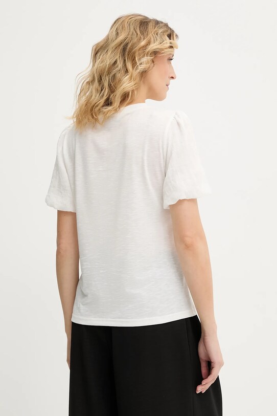 Odzież Answear.LAB t-shirt lniany W25.69.flk biały
