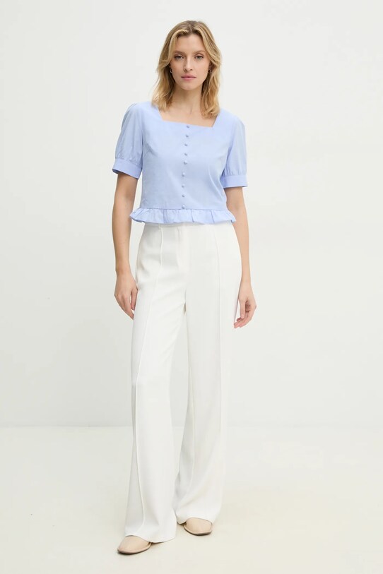 Answear Lab bluza A24.15.FLK albastru WW25