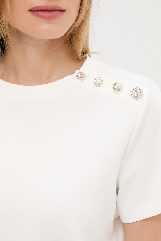 Tričko Answear.LAB 4702.hos bílá