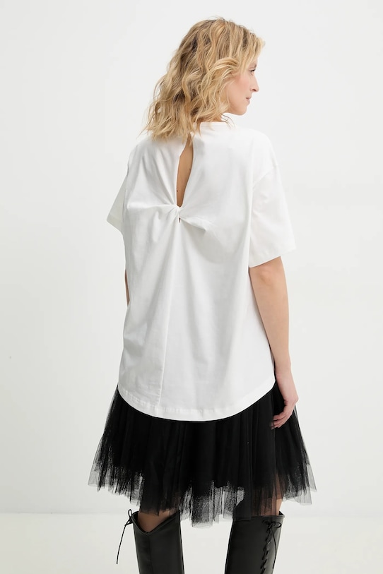 Odzież Answear.LAB t-shirt PK2836.ios biały