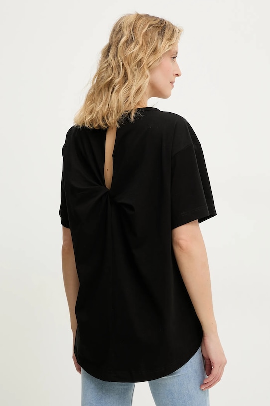 Îmbrăcăminte Answear Lab tricou PK2836.ios negru