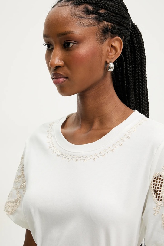 Tričko Answear.LAB bílá 7077.hos