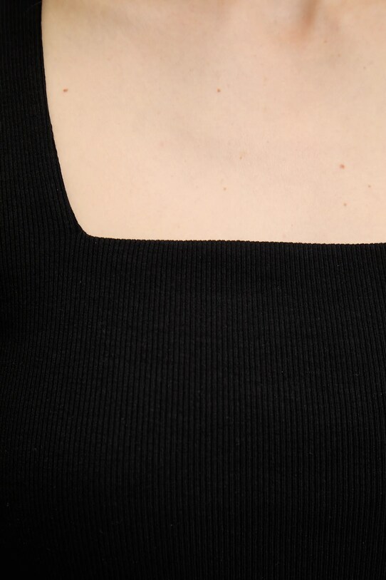 Answear Lab tricou negru 3698.tos