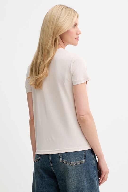 Odzież Answear.LAB t-shirt BTS1048.tos beżowy