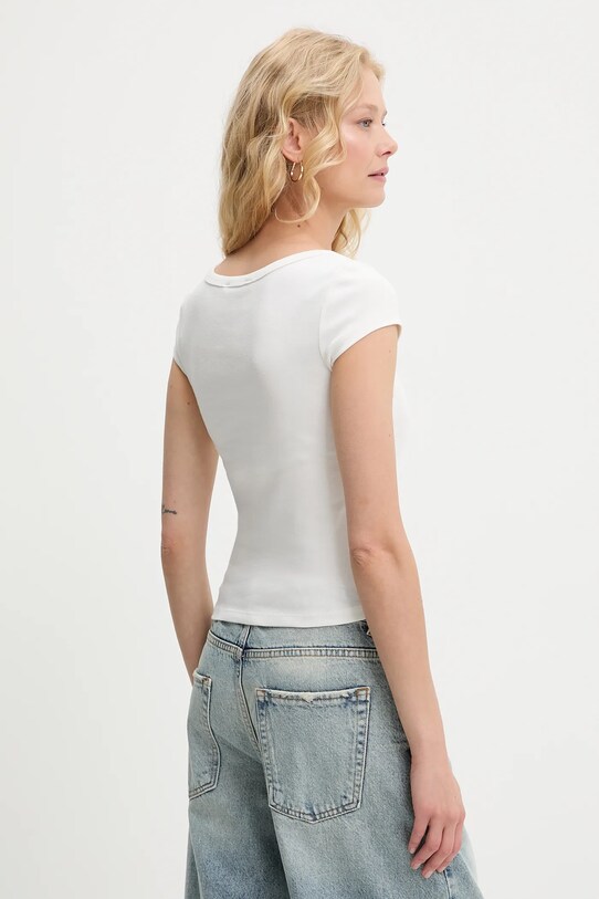 Îmbrăcăminte Answear Lab tricou sng.145.tos alb
