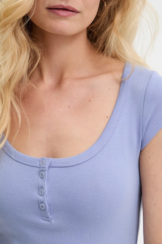 Answear.LAB t-shirt sng.145.tos niebieski