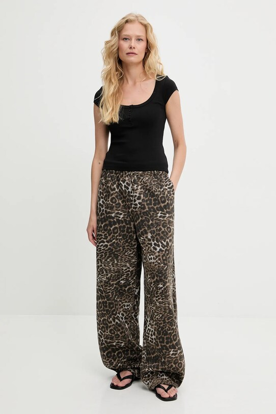 Answear Lab tricou sng.145.tos negru WW25