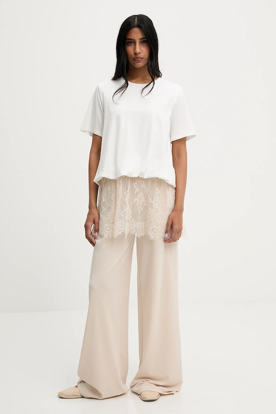 Tričko Answear.LAB 93201.iak bílá WW25