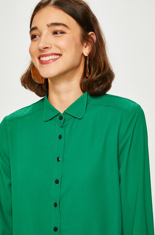 Košeľa Answear.LAB CH1933.S zelená WZ18