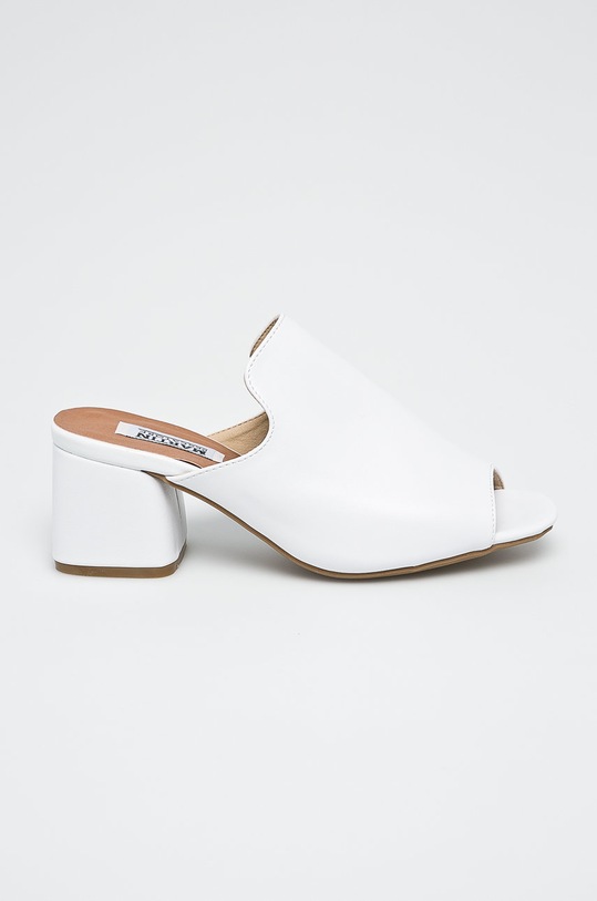 Answear.LAB - Šľapky Martin Pescatore imitácia kože biela B1935C