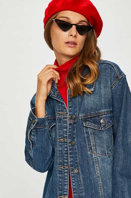 Answear.LAB - Riflová bunda modrá R561.G