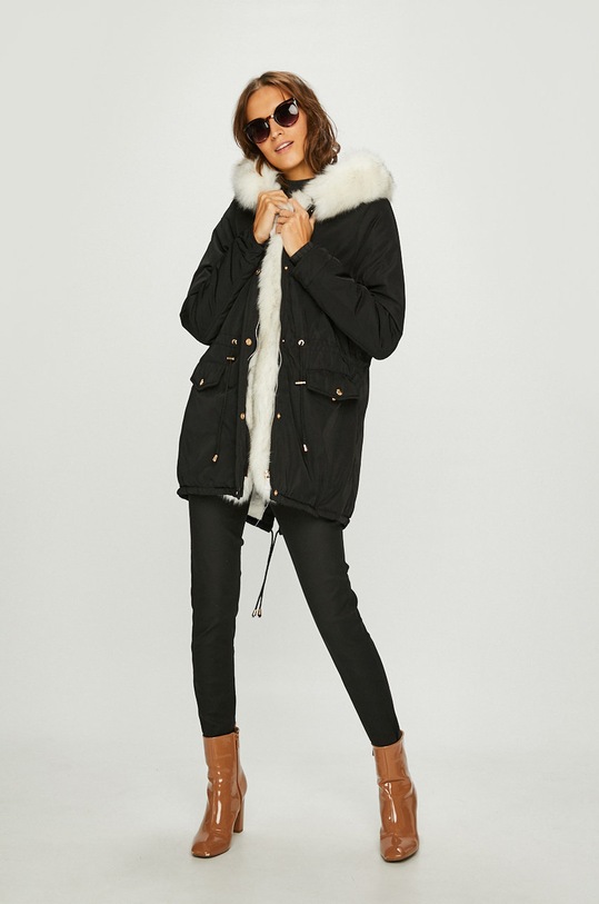 Answear.LAB - Bunda 40JKT13545.S čierna WZ18