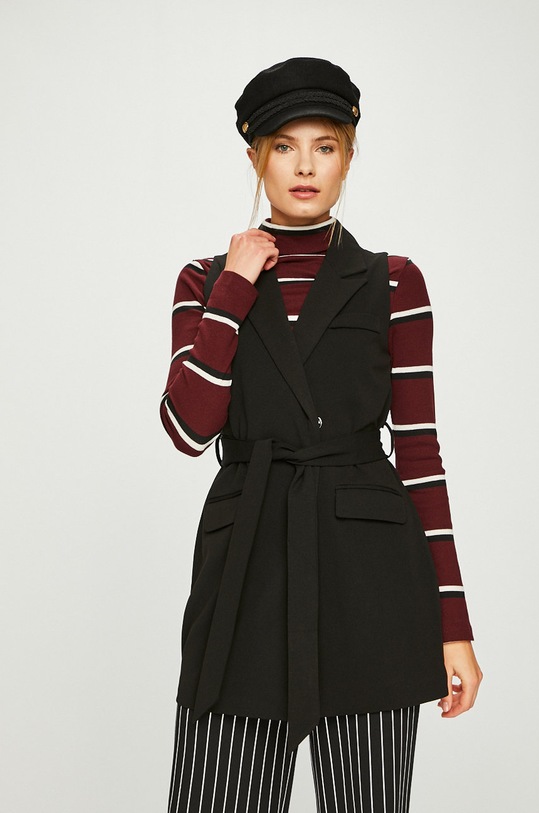 Answear.LAB - Vesta čierna LJKRECIPE.C