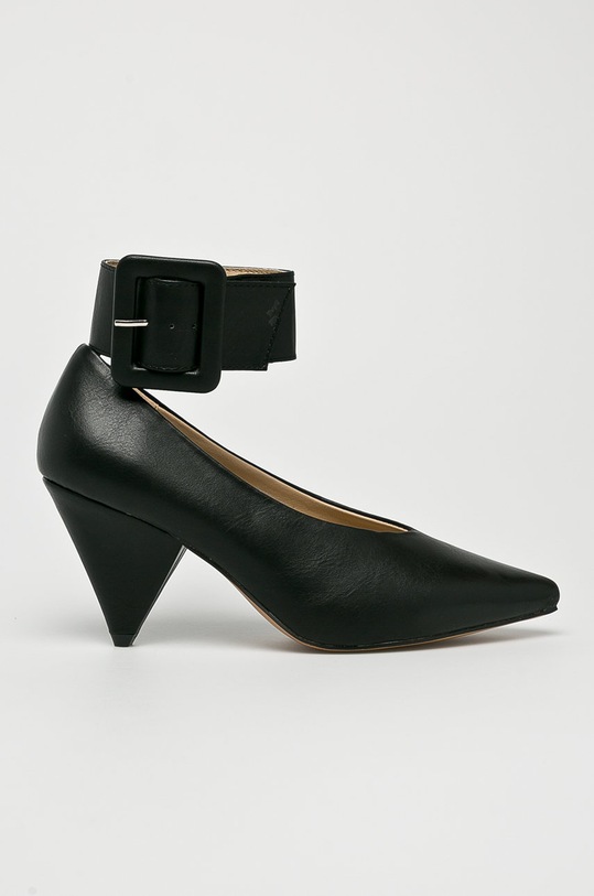 Answear.LAB - Lodičky Martin Pescatore imitácia kože čierna B19101C