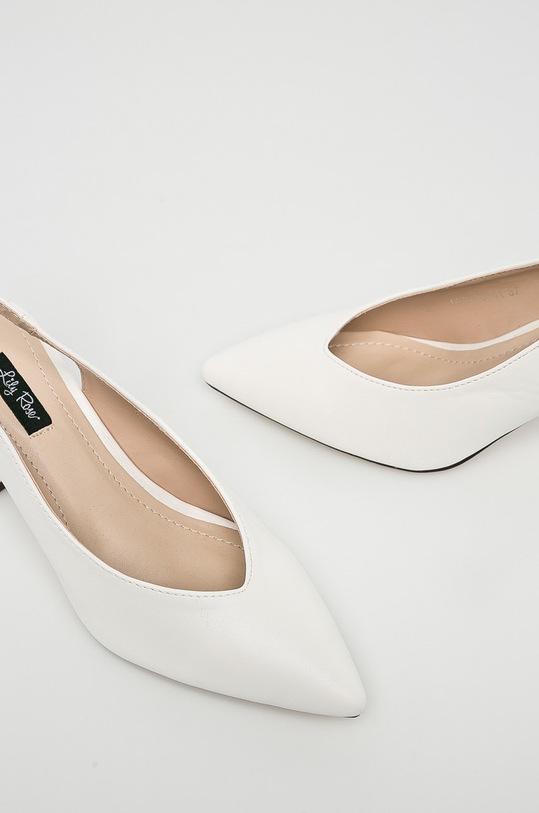 Obuv Answear.LAB - Lodičky Lily Rose 217841.R biela