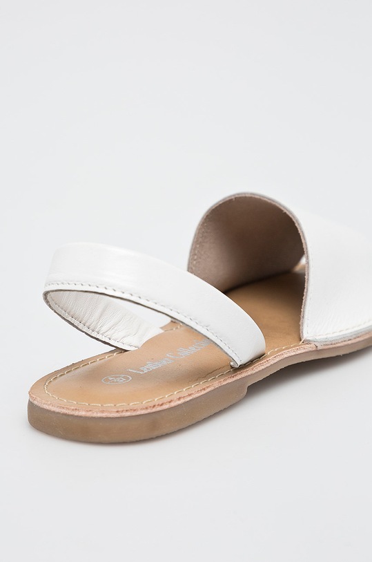 Obuv Answear.LAB - Sandále Leather Collection F00143B biela