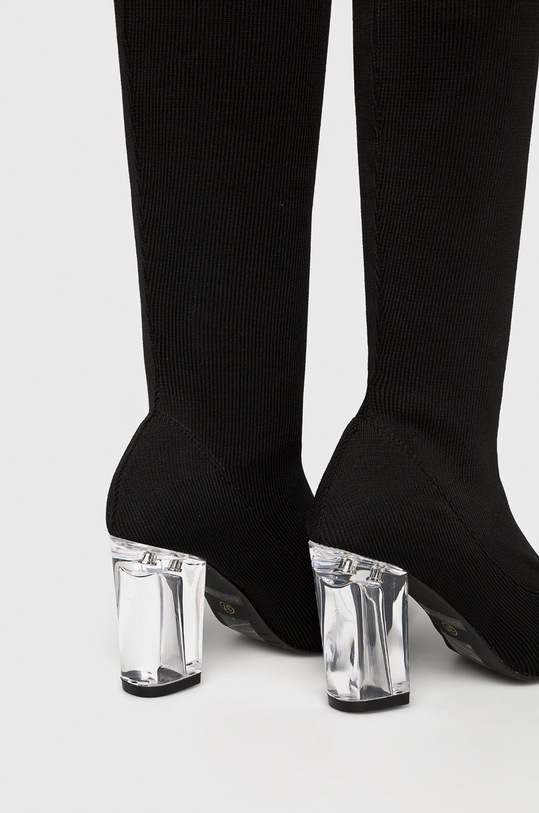 Answear.LAB - Vysoké čižmy N1753.X čierna WZ18