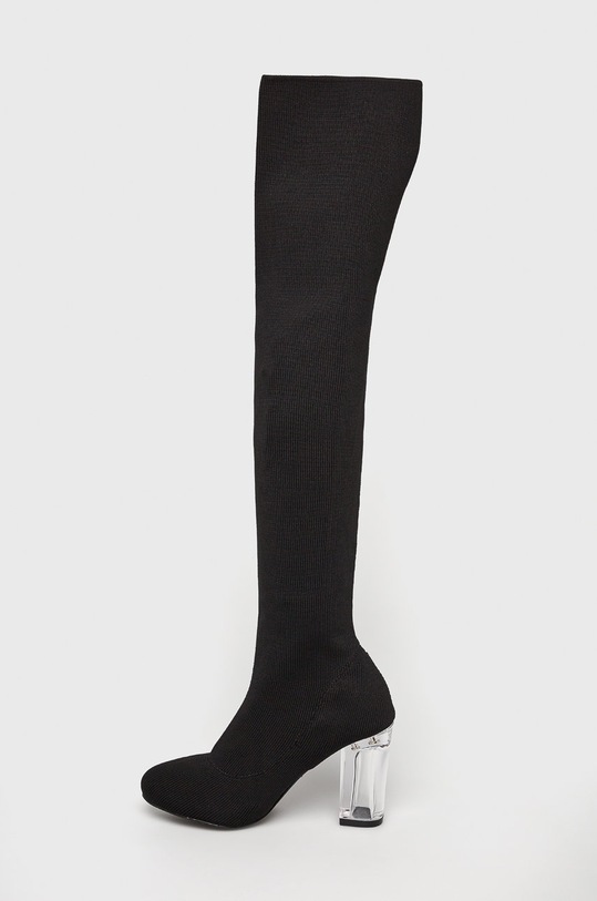 Answear.LAB - Vysoké čižmy čierna N1753.X