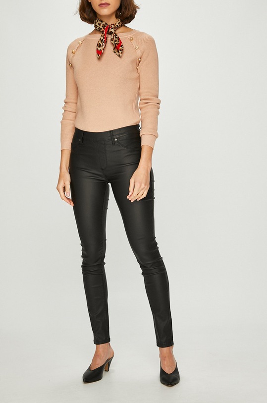 Nohavice Answear.LAB čierna CY1103.Z