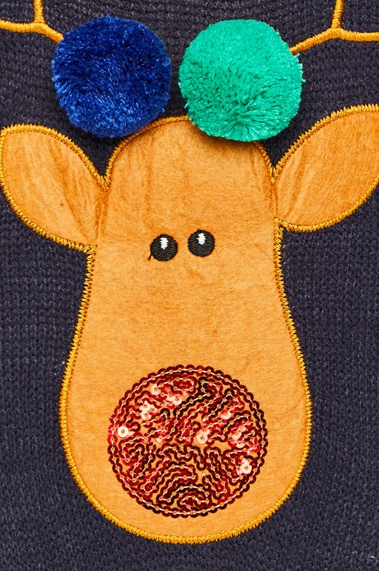 Answear.LAB - Sveter LK.230REIN.B tmavomodrá