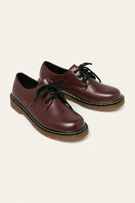 Answear.LAB - Félcipő Fashion Bella Q8XX24031.2.D burgundia WZ19